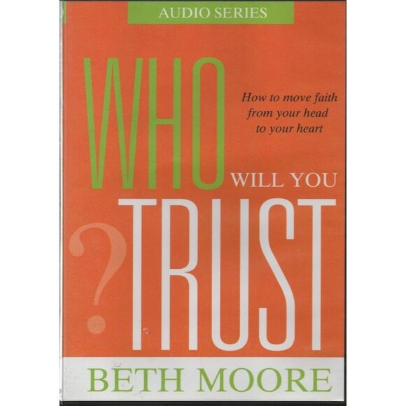 Who Will You Trust 5 Disc CD Audio Series Box Set Beth Moore Religion Faith - Picture 1 of 11
